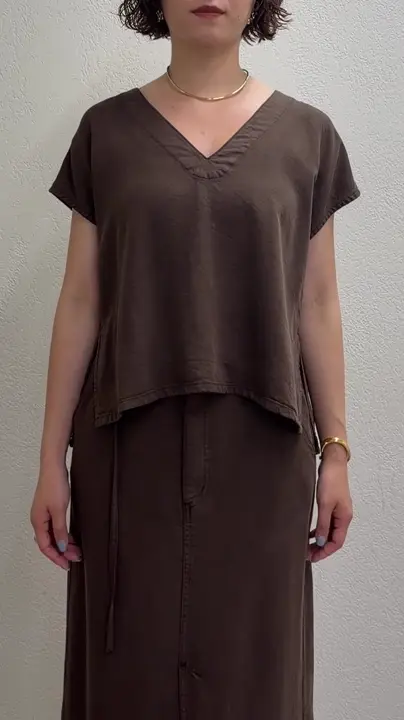 セットアップ着用可》リヨセルプルオーバー | LOUNGEDRESS(ラウンジ