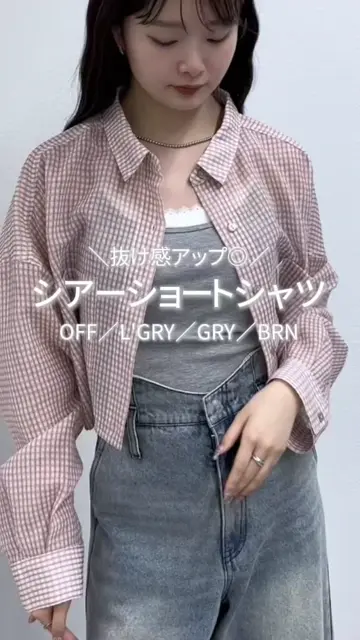 マイストラーダ＊シアーショートシャツ 美品】マイストラーダ＊シアーショートシャツ - メルカリ