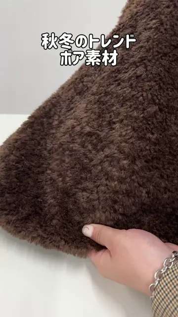 大容量◎/秋冬ムード高まる♪】ボアビッグショルダーバッグ《詳細動画