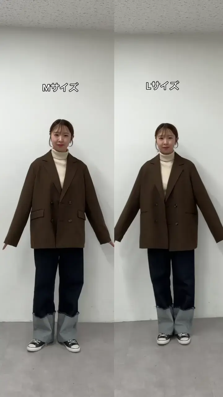 オンオフ着れる♪】Wブレストテーラードジャケット | DISCOAT(ディス