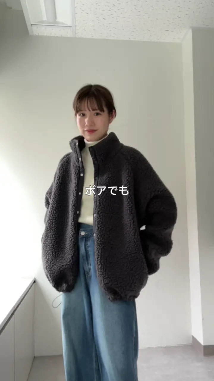 2WAY仕様/軽量/ユニセックス】ボアリバーシブルブルゾン | DISCOAT