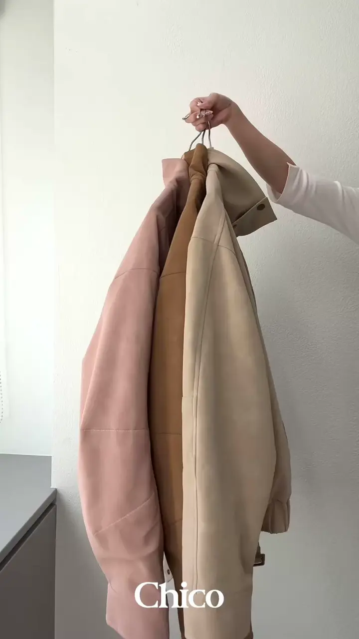 スタンドカラーレザールーズジャケット | Chico(チコ)レディース | PAL