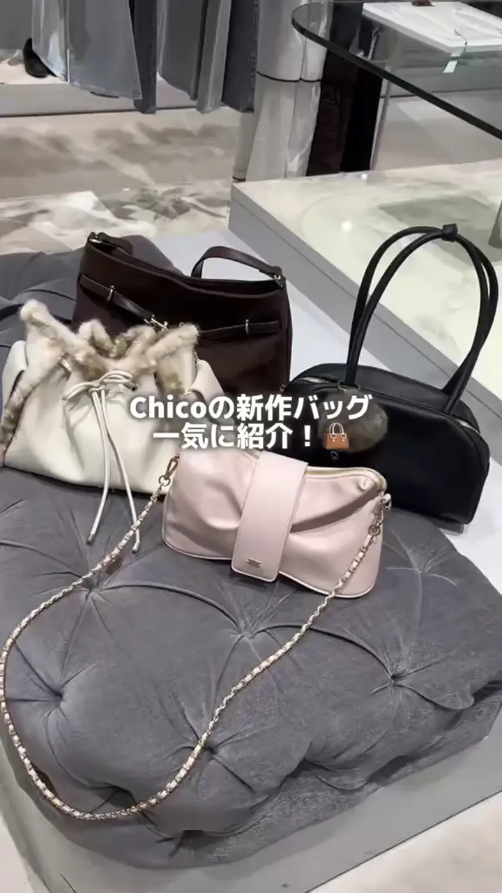 SNSで話題／リボンモチーフチェーンショルダーバッグ | Chico(チコ