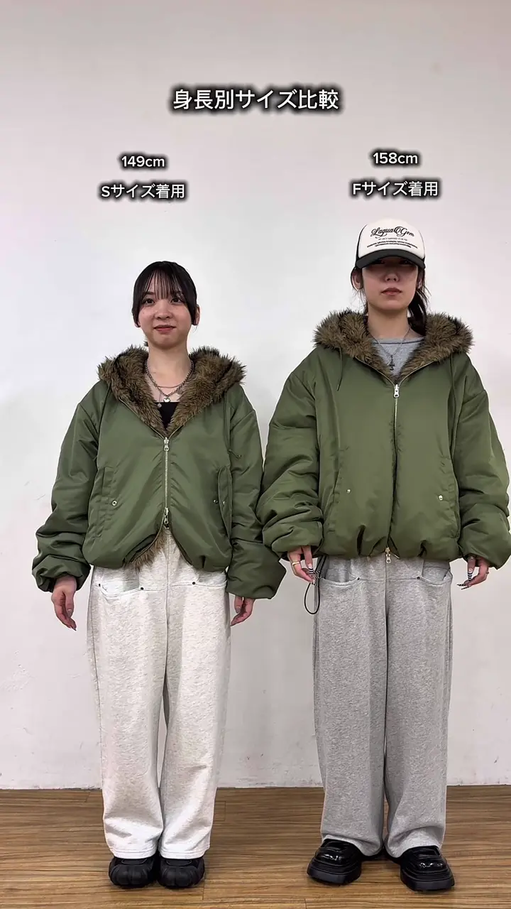 2WAYリバーシブルファーブルゾン | WHO'S WHO gallery