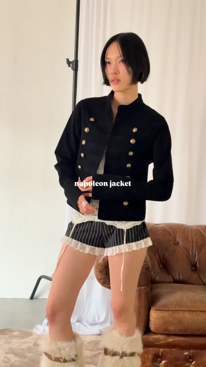 26AW LOOK掲載品番】【WEB限定カラーあり】ナポレオンジャケット
