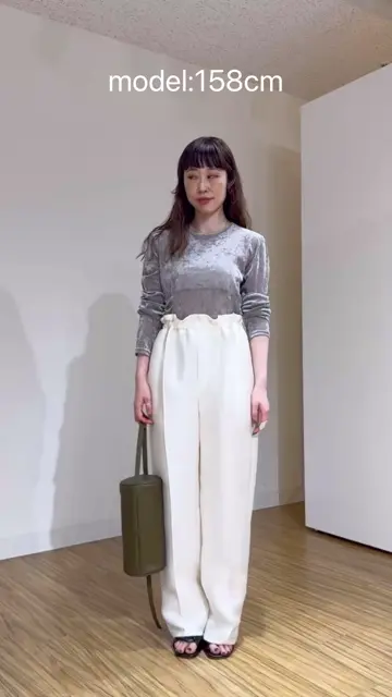 メッシュベロアロングスリーブカットソー | Drawing Numbers