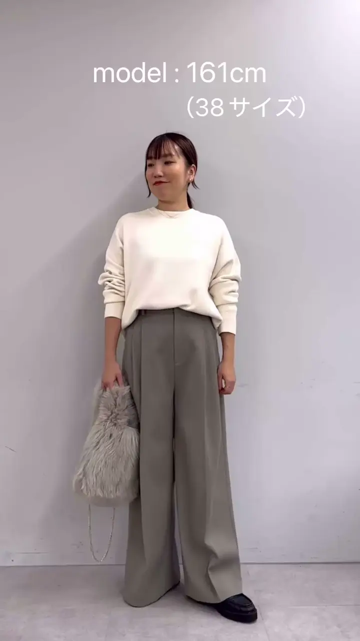 コットンカシミヤニットプルオーバー | Drawing Numbers