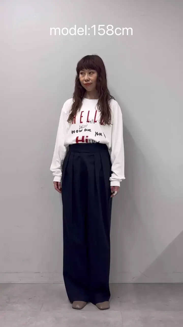 セットアップ対応可》ギャバグルカパンツ | Drawing Numbers