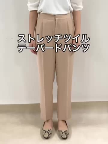 てばさき  細コーデュロイ ワイドパンツ（72-15PI05-204）｜ギャバジンK.T