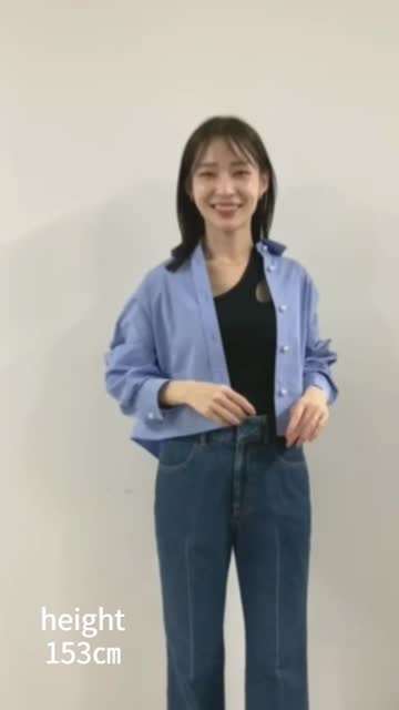 追加オーダー決定】クロップドシャツ | La boutique BonBon(ラブ