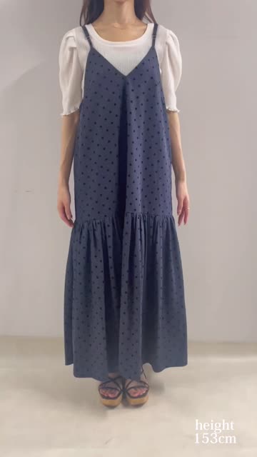 追加オーダー決定】フロッキードットキャミワンピース | La boutique 