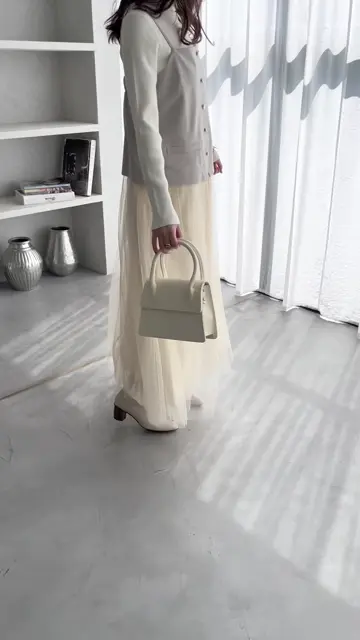 ジレ ワンピース♡ BALMAIN CHANEL エリザベッタがお好きな方へ Elisabetta Franchi/エリザベッタ フランキ｜クレープ ドレス