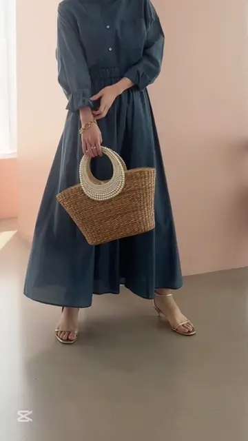 セットアップ可】シアーデニムクロップドシャツ | La boutique