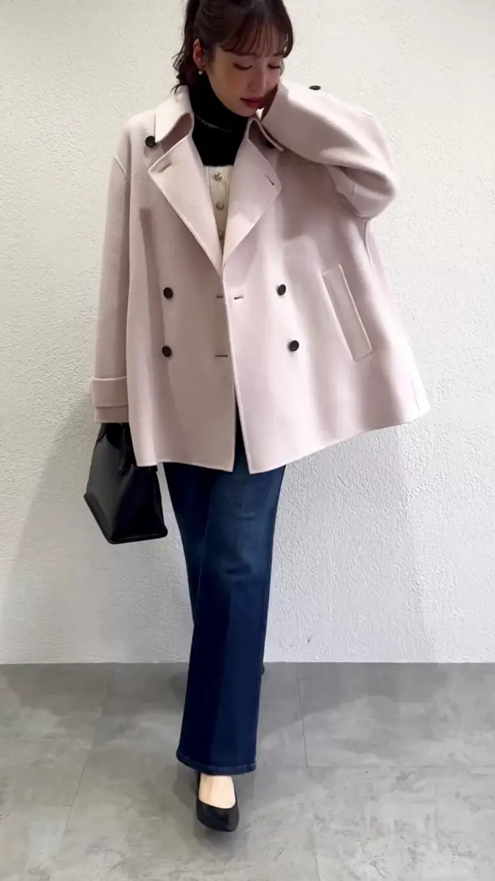 ライトダブルフェイスPコート | La boutique BonBon(ラブティック
