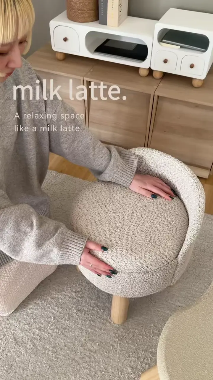 WEB限定商品》ウッドマーブルサイドチェスト／milk latte | salut