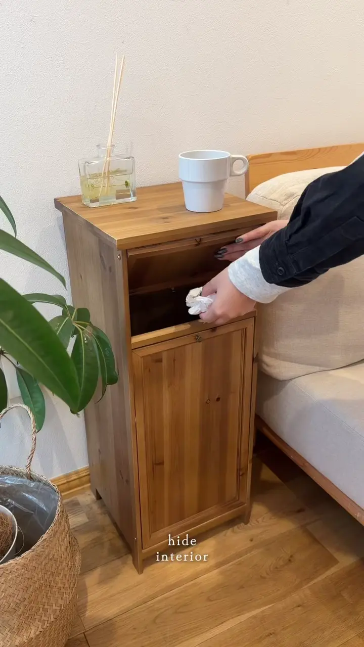 見せずに魅せる／WEB限定再入荷》目隠しダストボックス | salut