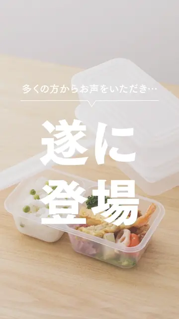 冷凍・電子レンジ対応》作り置きランチボックス3個セット：600ml