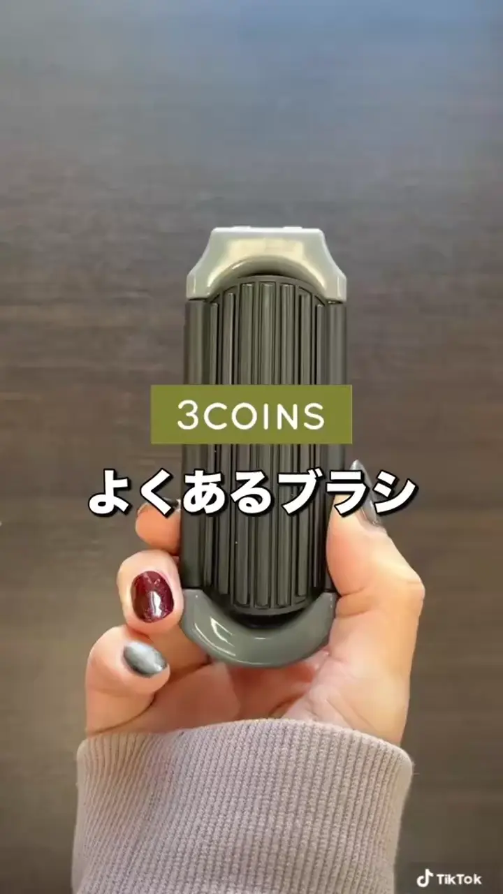 折りたたみミラー付コーム | 3COINS(スリーコインズ)ライフスタイル