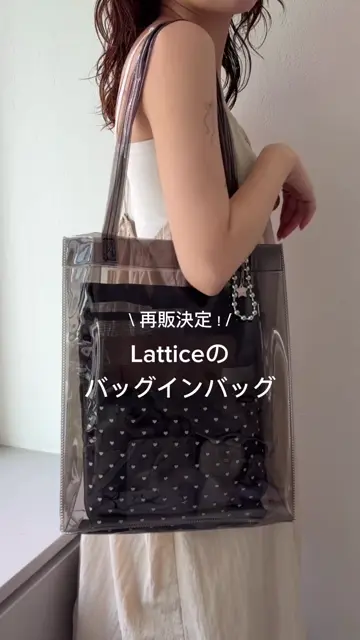 クリアトートバッグ | Lattice(ラティス)レディース | PAL CLOSET(パル
