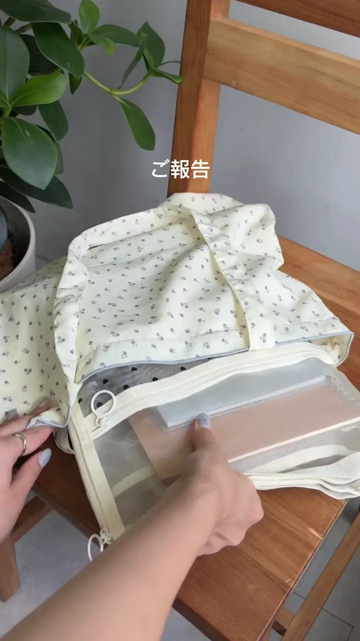 WEB限定/一部予約受付中】ハートメッシュバッグインバッグ | Lattice