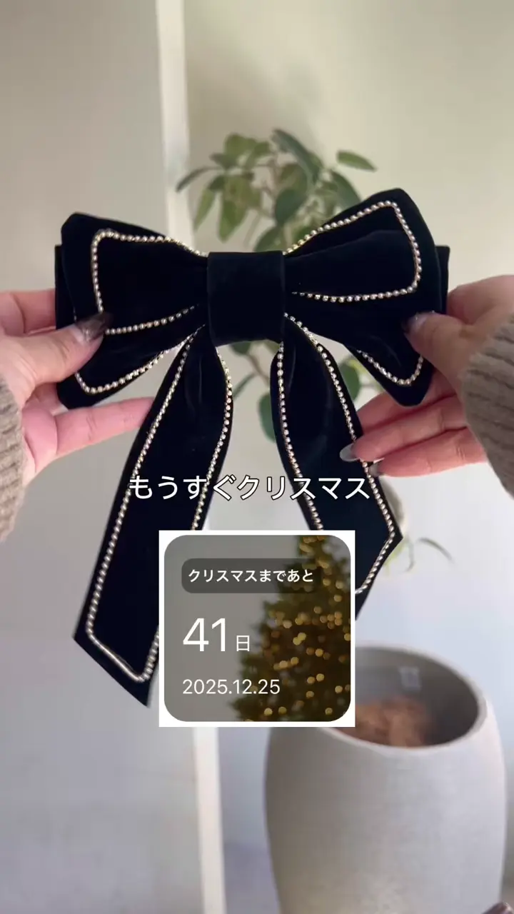 KEECO企画】ビッグベロアリボンバレッタ | Lattice(ラティス