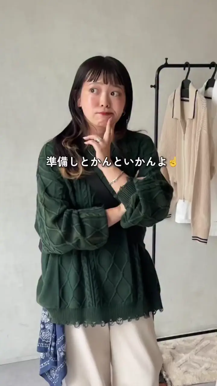 ピグメントケーブルダメージニット | CPCM(シーピーシーエム