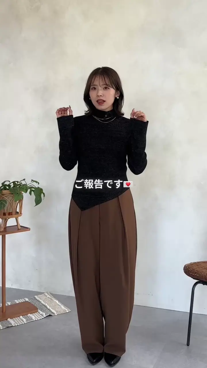 ♡*様 メゾンドフルール　カノン　タートルニット Mayu企画】2wayラメタートルニットプルオーバー | Thevon.(ゼヴォン