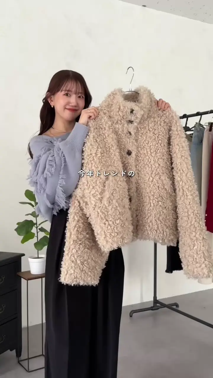 プードルファーミドルジャケット | Thevon.(ゼヴォン)レディース | PAL