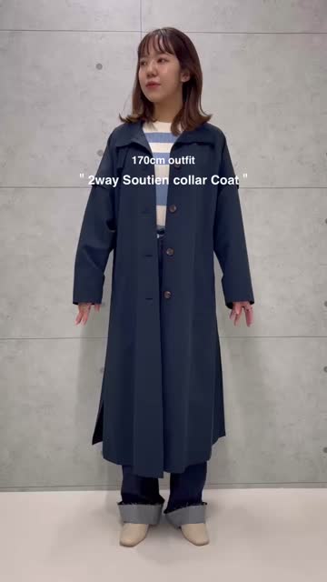 スタンド2WAYロングコート | FREDY & GLOSTER(フレディ アンド  