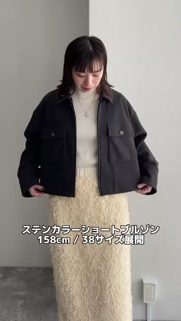 アンスリード ドローストリングショートブルゾン SLY | FRONT ZIP CROP ブルゾン (ブルゾン ) |SHEL'TTER WEBSTORE