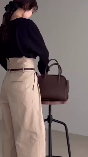 FR台形レザーバッグ | FREDY & GLOSTER(フレディ アンド グロスター