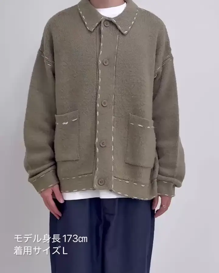 ユニセックス対応】ハンドステッチニットジャケット | FREDY & GLOSTER