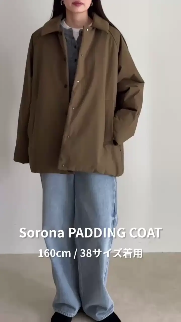 軽くて暖かい◎】Sorona PADDING COAT | FREDY & GLOSTER(フレディ