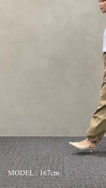 【今季・新品】23区S／2WAY パラシュート パンツ 撥水加工/洗える】ハイマルチタフタ 2WAY パラシュート パンツ