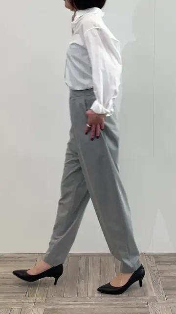 94009　94011 94010 専用　23区　パンツ　グレー　48 セットアップ対応/洗える】ライトクロス コクーン パンツ / 23区
