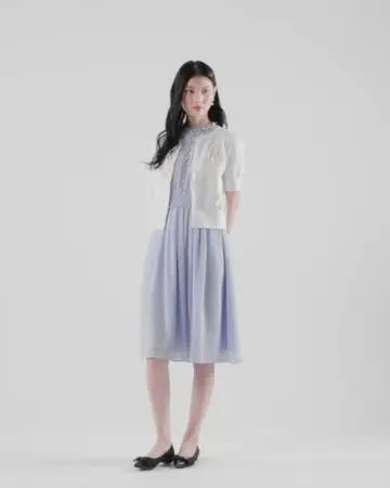 【洗える】FLOWER POP 半袖カーディガン 洗える】FLOWER POP 半袖カーディガン / TOCCA | ファッション