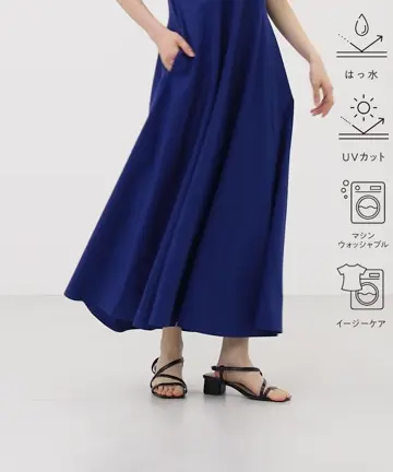 エニィスィス【撥水・UVカット・洗える】ラッシュガードシリーズショートサロペット any SiS｜【撥水・UVカット・洗える】ラッシュガードシリーズ