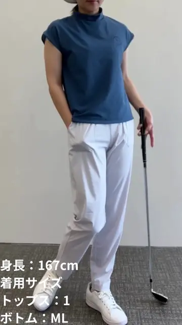 23区GOLF 【WOMEN】COOL JERSEYシリーズ 冷感ジョガーパンツ 