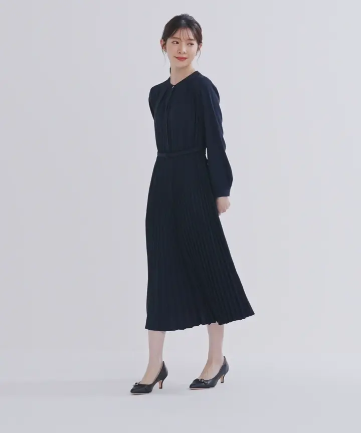 ANY SIS S ノーブルプリーツ ワンピース 