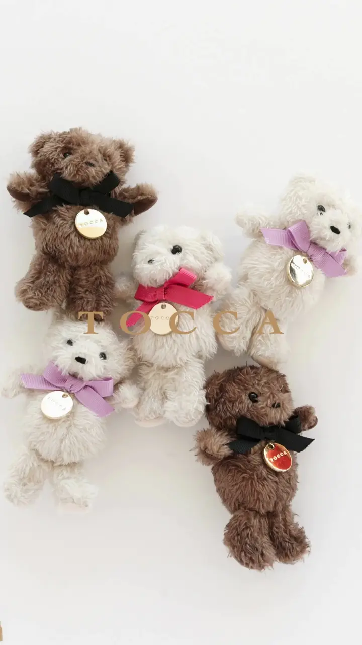 TOCCA 【ぬいぐるみチャーム付き】TOCCA AMICO CANVAS TOTE キャンバストート 