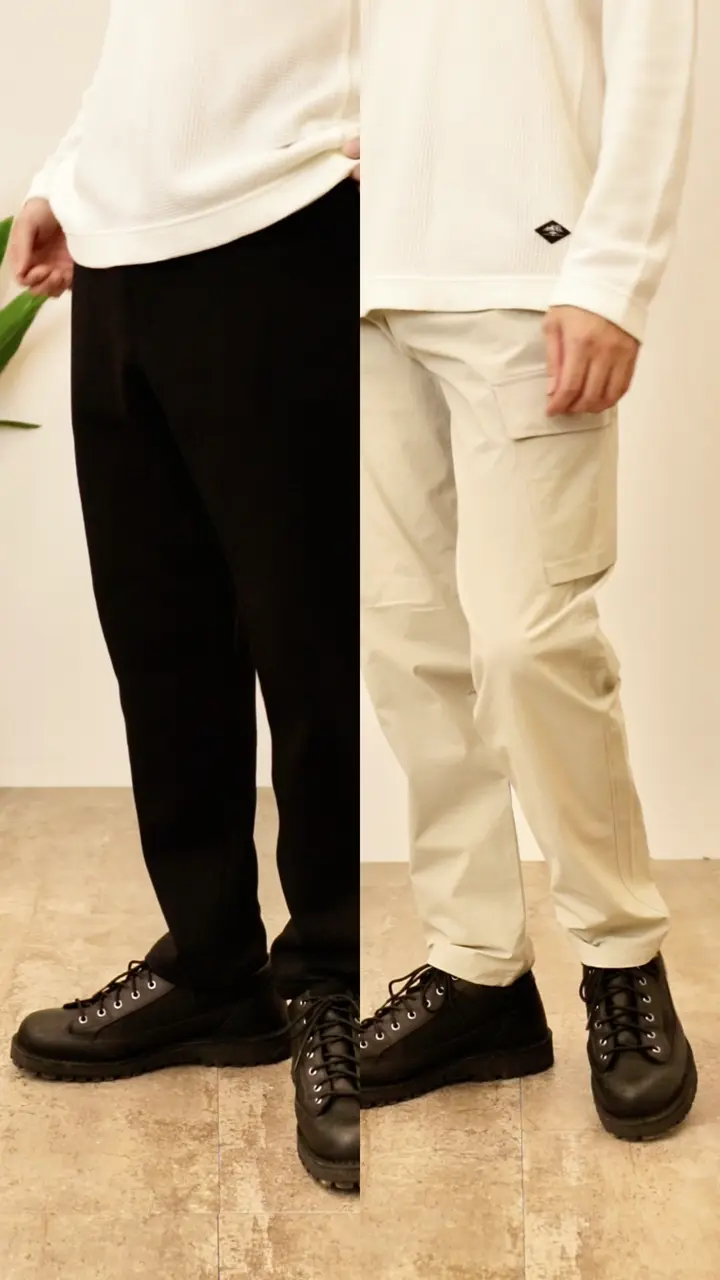 JOSEPH ABBOUD MOUNTAIN 【軽量/ソフト】ソフトダンボールニットパンツ 