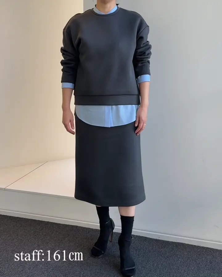 自由区 L 【WEB限定・セットアップ対応】ダンボールジャージー プルオーバー 