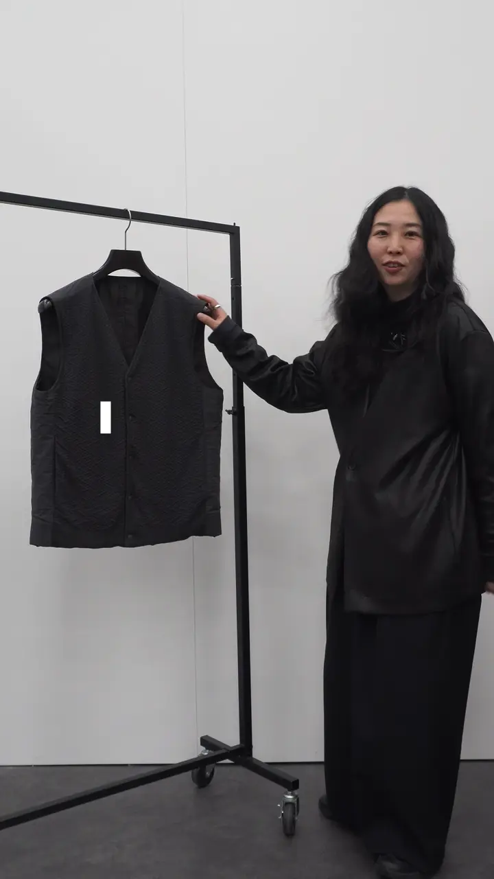 JOSEPH HOMME 【2WAY】パデットニットブロック　リバーシブルベスト 