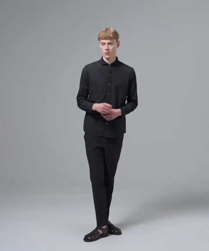 JOSEPH HOMME 新色追加【セットアップ対応】トリコサッカーストレッチ  ドロスト付テーパードパンツ / PEGG CONVERTIBLE 