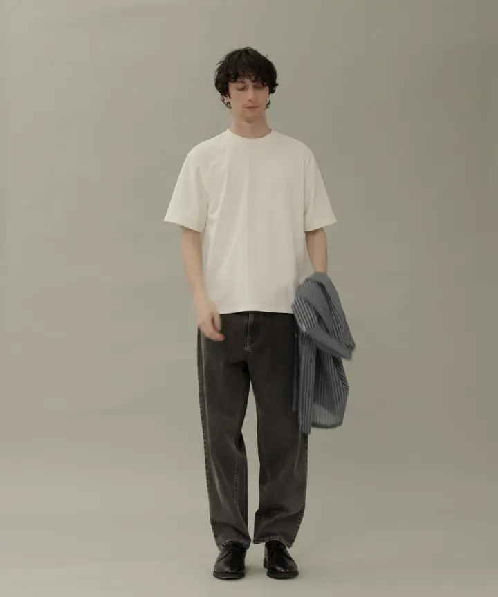 UNFILO MENS イージーケア エアリーシアーシャツ 半袖 