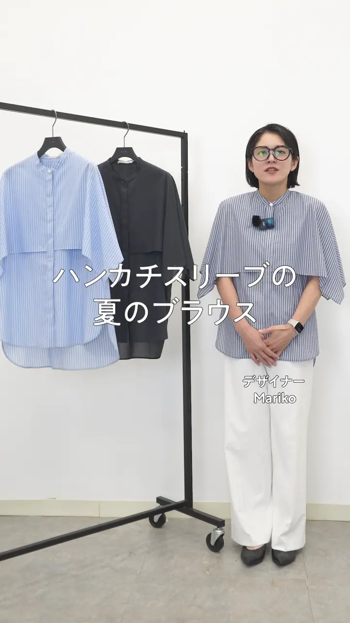 シルフィーローン ハンカチーフスリーブブラウス / ICB | ファッション