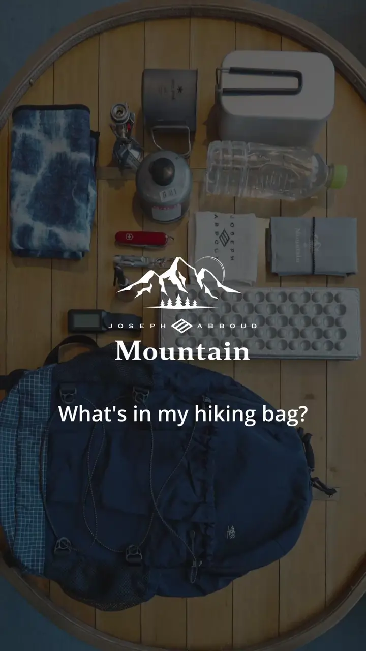 JOSEPH ABBOUD MOUNTAIN 【CREA掲載・軽量/ECO撥水】ナイロンリップクロス バックパック 21L 
