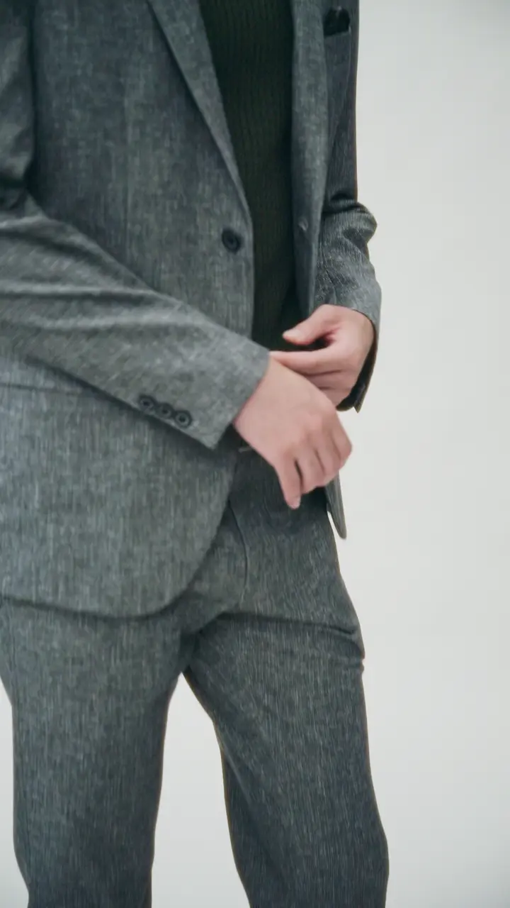 JOSEPH ABBOUD 【ストレッチ/ジャージ素材】エアロムリネジャージー パンツ 