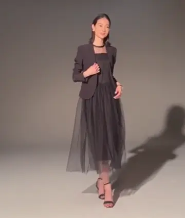 BEIGE， 【セットアップ対応】LUIZA / ノーカラージャケット 