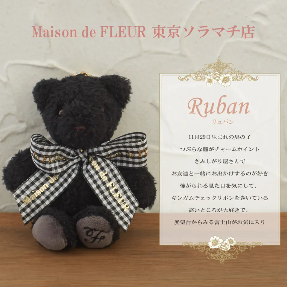 Maison de FLEUR Limited Bear Charm